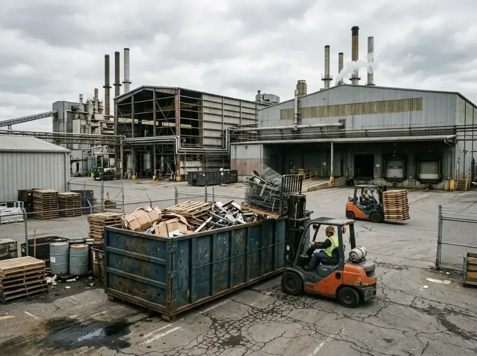 industrial-factory-scrap-conta-003 — frequently asked questions, Cheap Roll-off Dumpster Rentals in Kouts, IN
